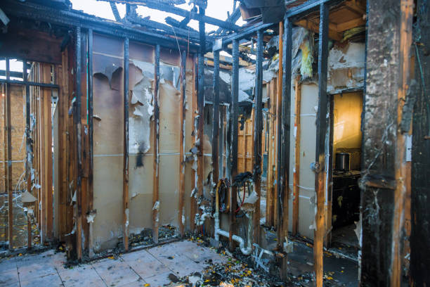 Professional Soot Cleanup technician working in Moorestown, NJ